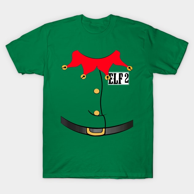 Christmas Family "Elf 2" Photo Design Shirt T-Shirt by TonTomDesignz